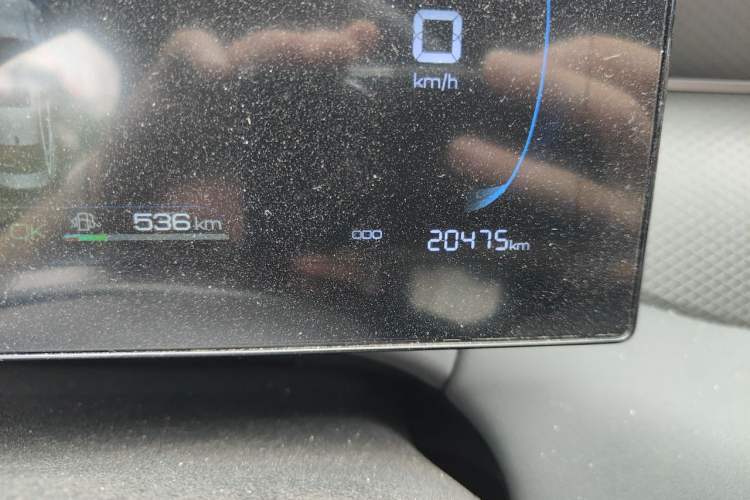Used BYD Qin PLUS  Odometer Close Up