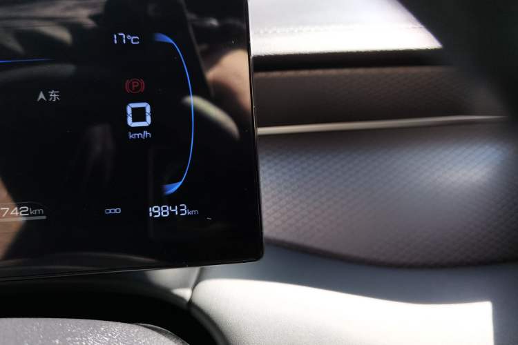 Used BYD Qin PLUS  Odometer Close Up
