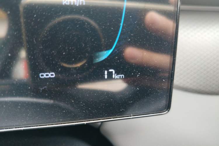 Used BYD Qin PLUS  Odometer Close Up