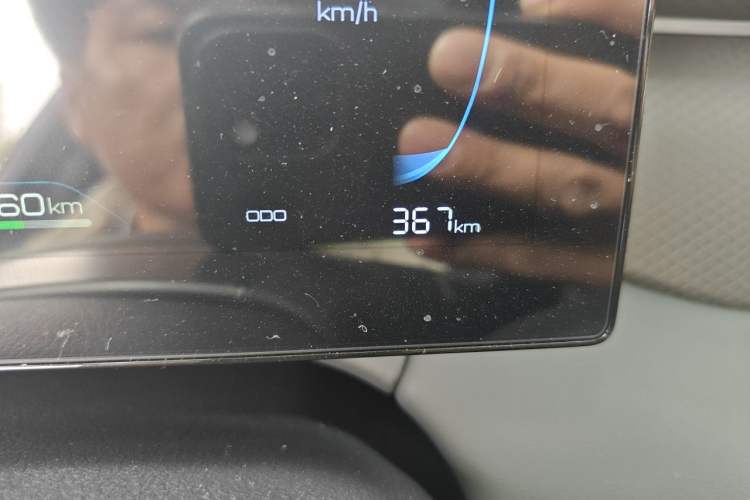 Used BYD Qin PLUS  Odometer Close Up