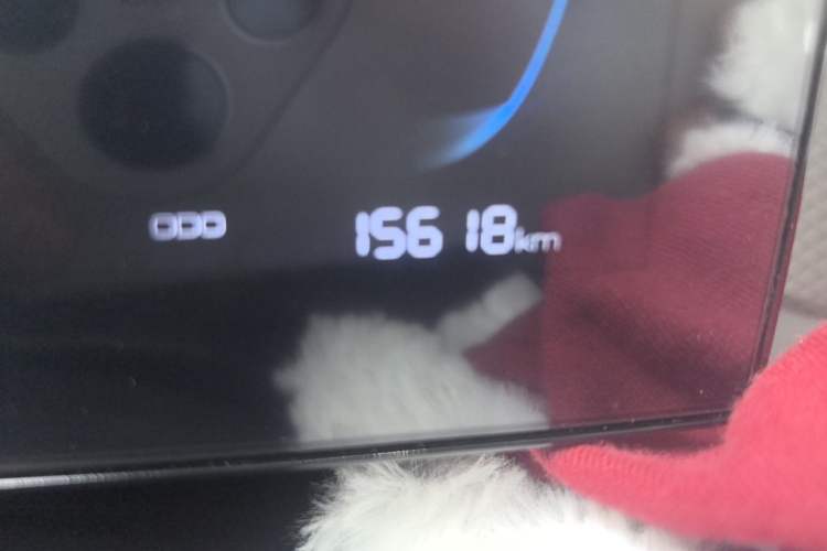 Used BYD Qin PLUS 2025 DM-i Smart Drive 55KM Leading Model Odometer Close Up