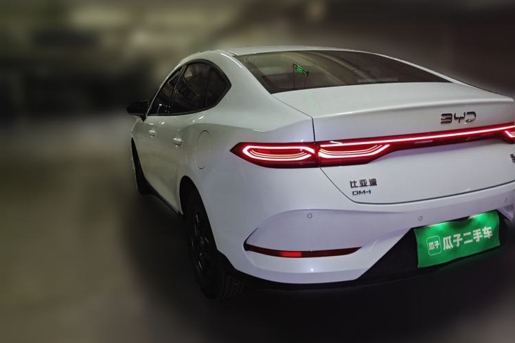 Used BYD Qin PLUS 2025 DM-i Smart Drive 55KM Leading Model Rear Left 45 Deg