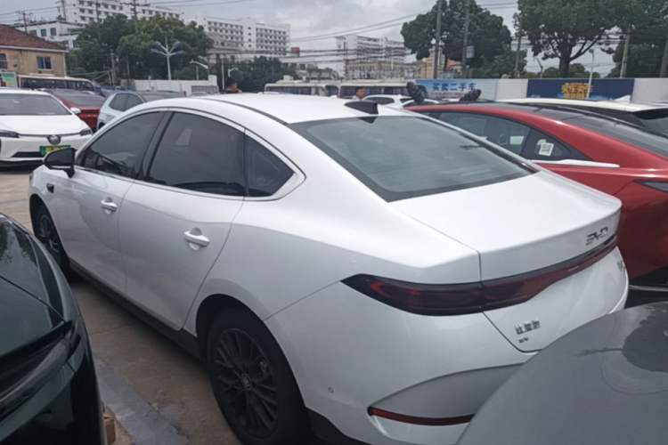 Used BYD Qin PLUS 2025 EV Smart Drive Edition 510KM Leading Model Rear Left 45 Deg