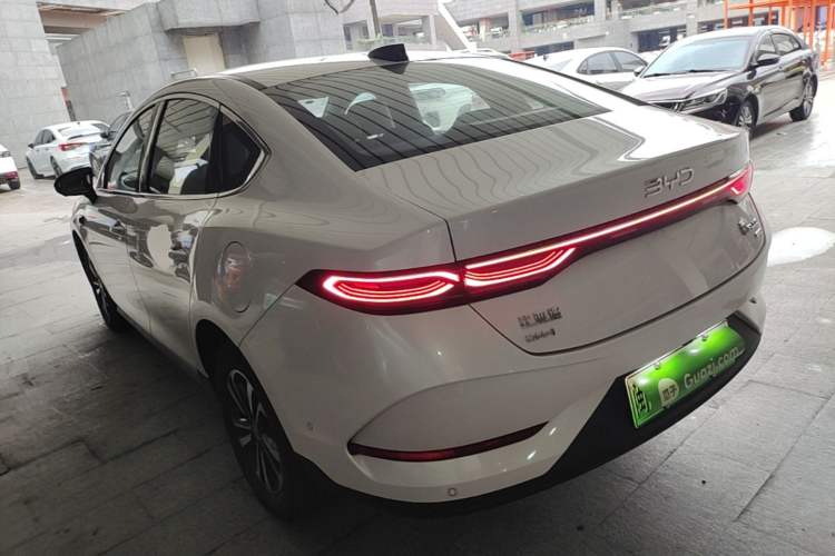 Used BYD Qin PLUS 2025 DM-i Smart Drive 120KM Superior Model Rear Left 45 Deg