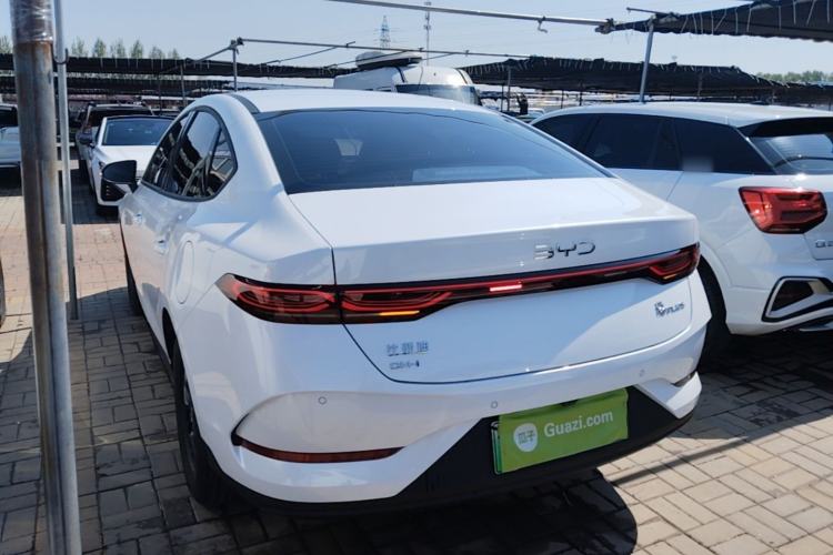 Used BYD Qin PLUS 2025 DM-i Smart Drive 55KM Leading Model Rear Left 45 Deg