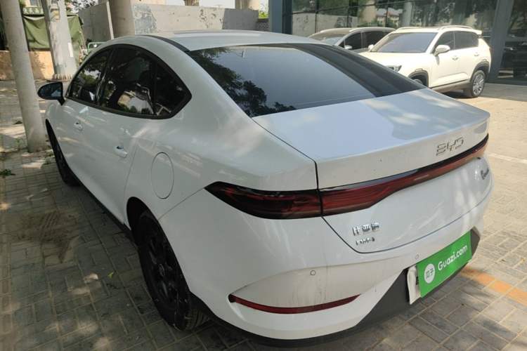 Used BYD Qin PLUS 2025 DM-i Smart Drive 55KM Leading Model Rear Left 45 Deg