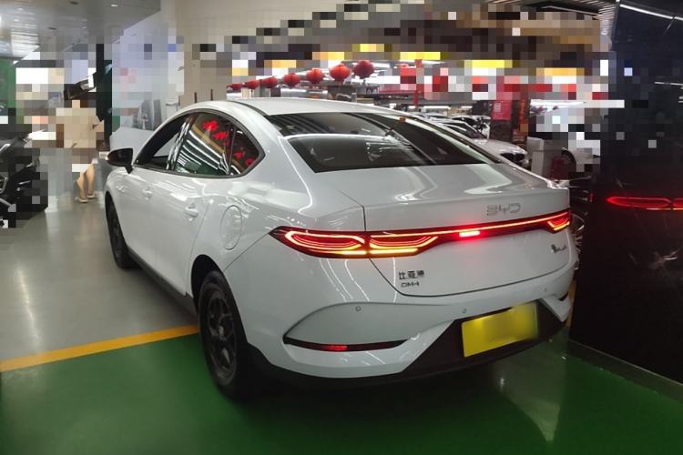 Used BYD Qin PLUS 2025 DM-i Smart Drive 55KM Leading Model Rear Left 45 Deg