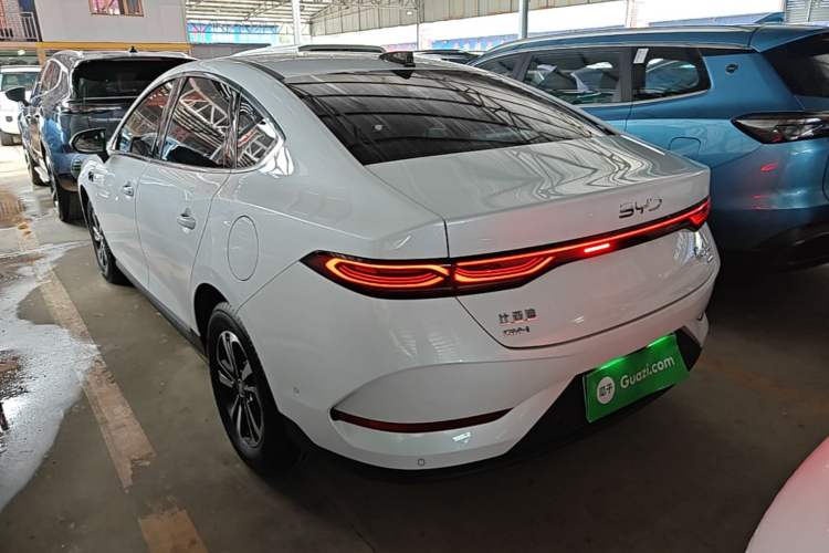 Used BYD Qin PLUS 2025 DM-i Smart Drive 120KM Superior Model Rear Left 45 Deg