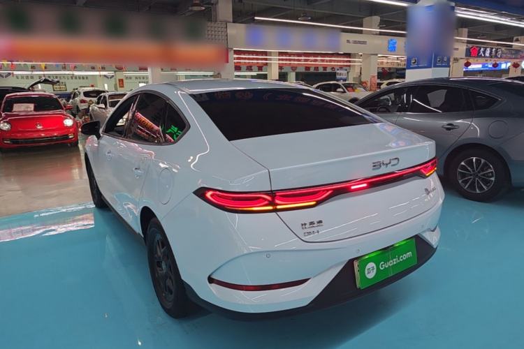 Used BYD Qin PLUS 2025 DM-i Smart Drive 55KM Leading Model Rear Left 45 Deg