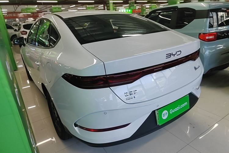 Used BYD Qin PLUS 2025 DM-i Smart Drive 55KM Leading Model Rear Left 45 Deg