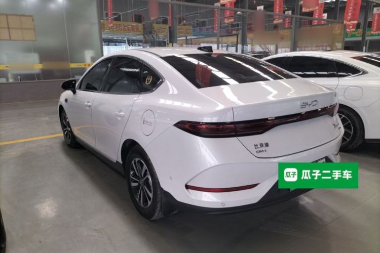 Used BYD Qin PLUS 2025 DM-i Smart Drive 55KM Beyond Model Rear Left 45 Deg