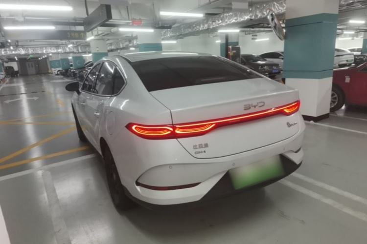 Used BYD Qin PLUS 2025 DM-i Smart Drive 55KM Leading Model Rear Left 45 Deg