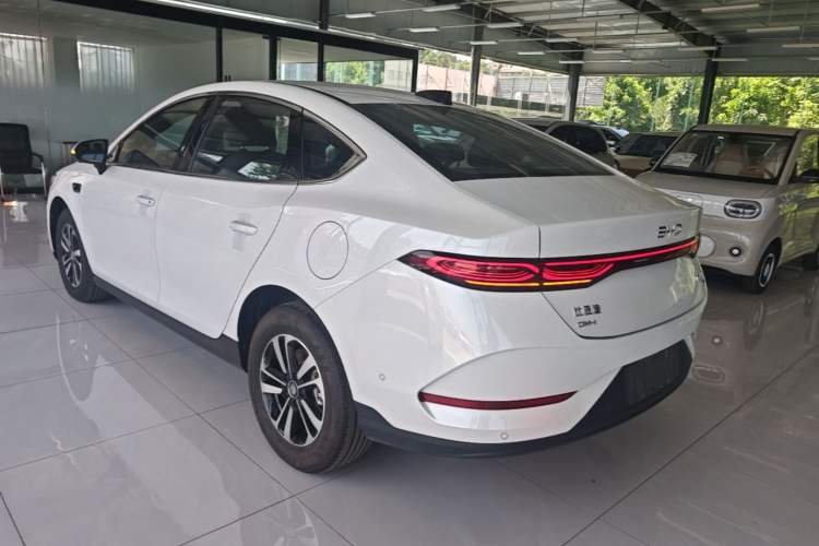 Used BYD Qin PLUS 2025 DM-i Smart Drive 120KM Superior Model Rear Left 45 Deg