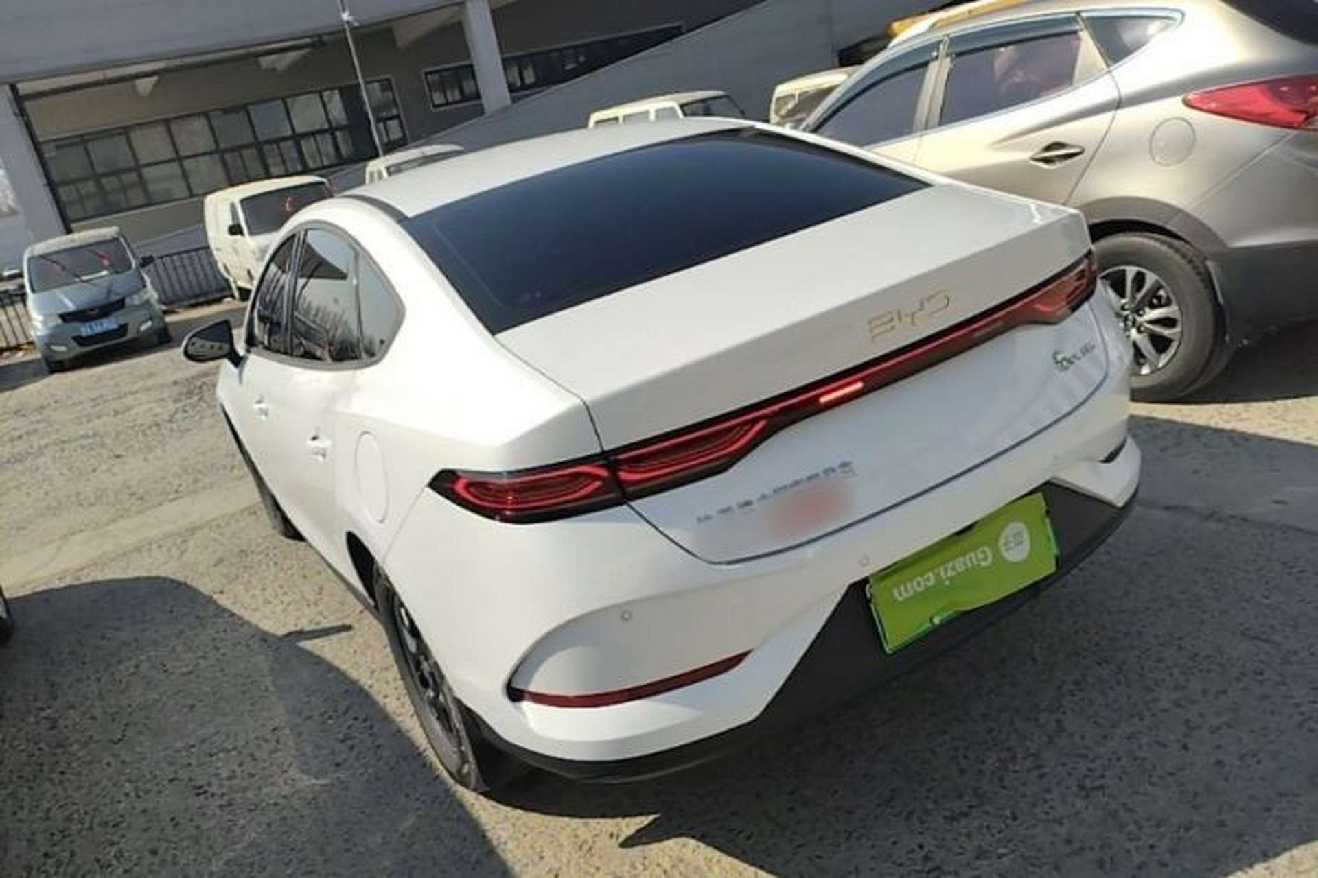 Used BYD Qin PLUS 2025 DM-i Smart Drive 55KM Leading Model Rear Left 45 Deg