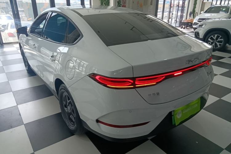 Used BYD Qin PLUS 2025 DM-i Smart Drive 55KM Leading Model Rear Left 45 Deg