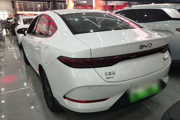 Used BYD Qin PLUS 2025 DM-i Smart Drive 55KM Leading Model Rear Left 45 Deg