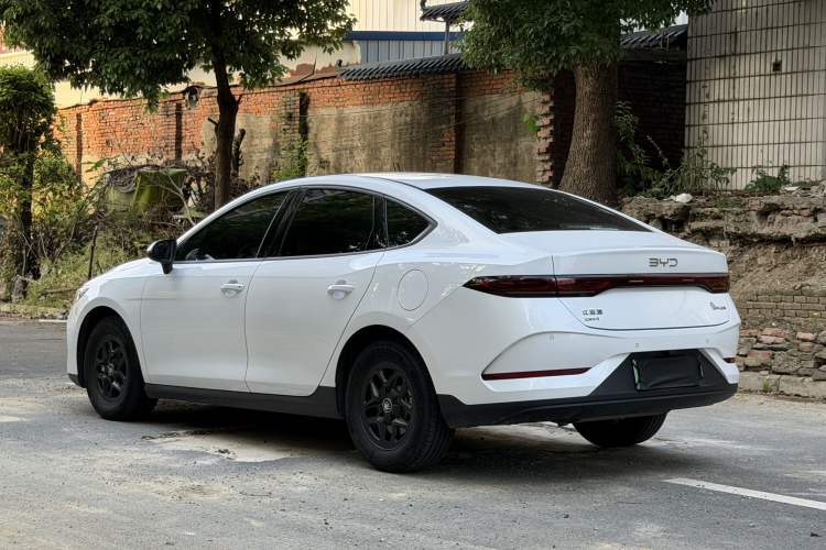 Used BYD Qin PLUS 2025 DM-i Smart Drive 55KM Leading Model Rear Left 45 Deg