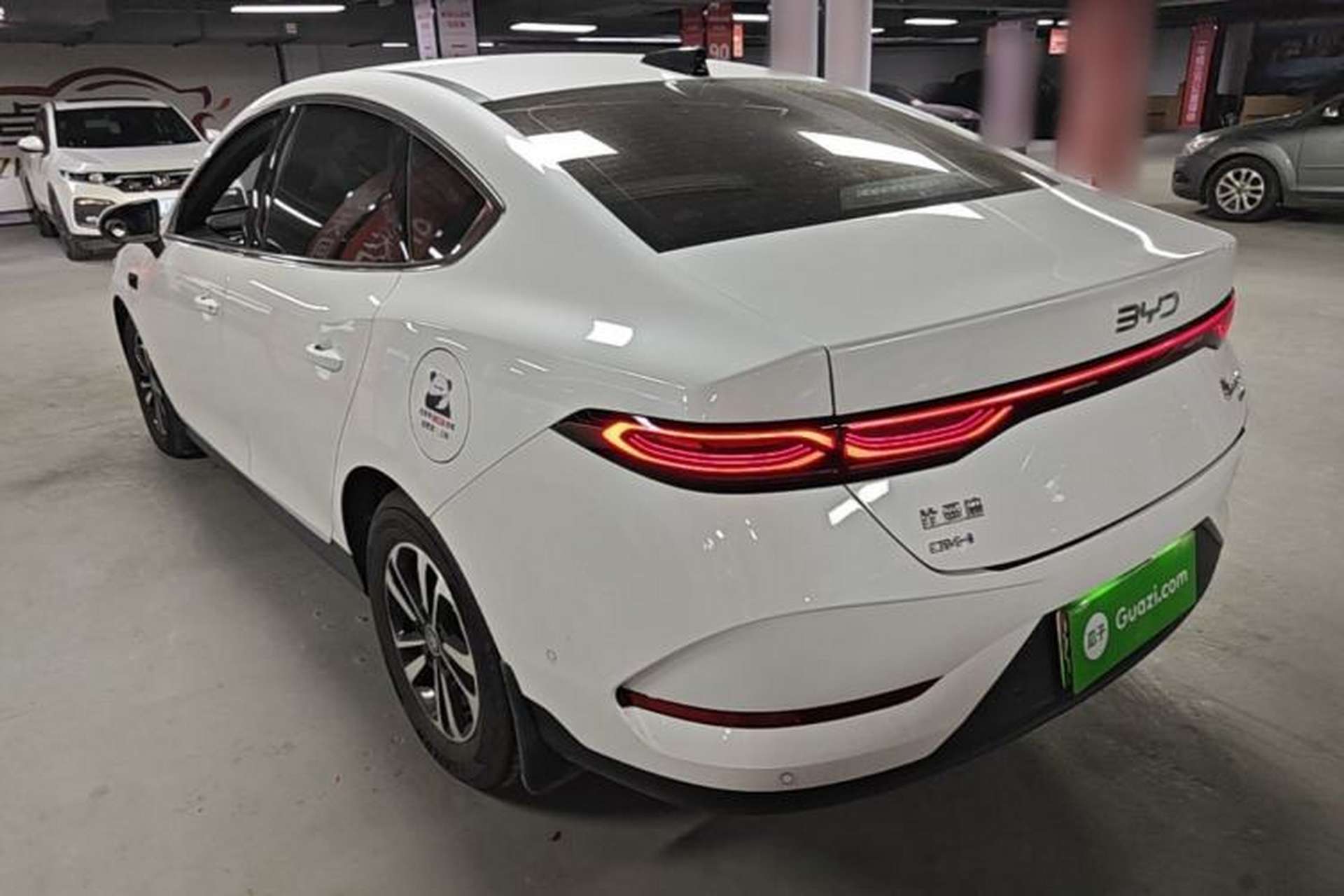 Used BYD Qin PLUS 2025 DM-i Smart Drive 55KM Beyond Model Rear Left 45 Deg
