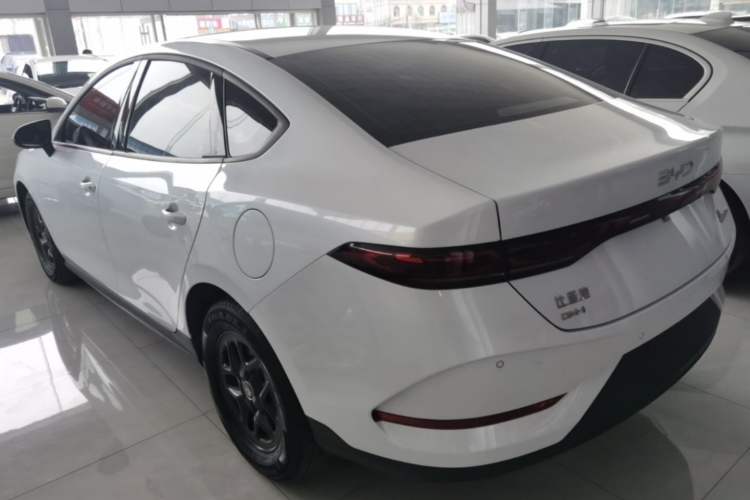 Used BYD Qin PLUS 2025 DM-i Smart Drive 55KM Leading Model Rear Left 45 Deg