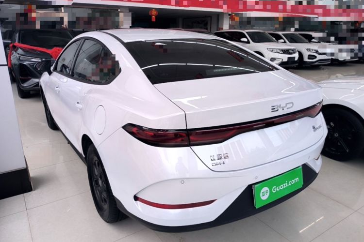 Used BYD Qin PLUS 2025 DM-i Smart Drive 55KM Leading Model Rear Left 45 Deg