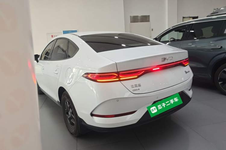 Used BYD Qin PLUS 2025 DM-i Smart Drive 55KM Leading Model Rear Left 45 Deg
