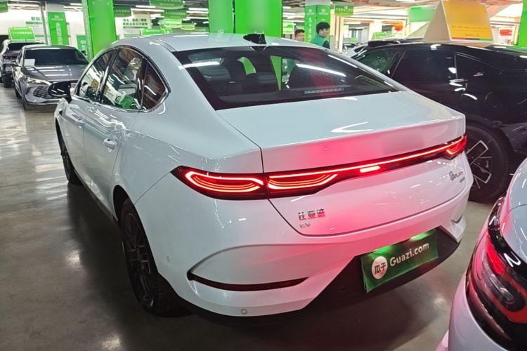 Used BYD Qin PLUS 2025 EV Smart Drive Version 510KM Beyond Model Rear Left 45 Deg