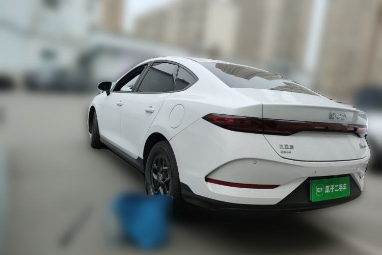 Used BYD Qin PLUS 2025 DM-i Smart Drive 55KM Leading Model Rear Left 45 Deg