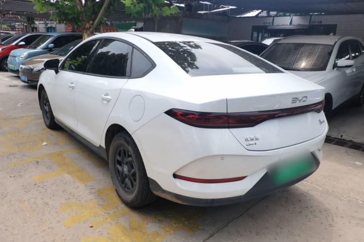 Used BYD Qin PLUS 2025 DM-i Smart Drive 55KM Leading Model Rear Left 45 Deg