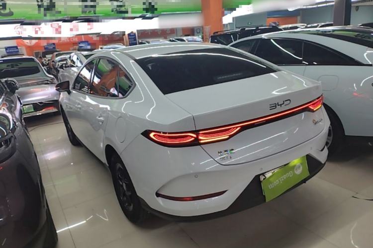 Used BYD Qin PLUS 2025 DM-i Smart Drive 55KM Leading Model Rear Left 45 Deg