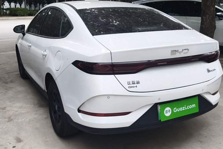 Used BYD Qin PLUS 2025 DM-i Smart Drive 55KM Leading Model Rear Left 45 Deg