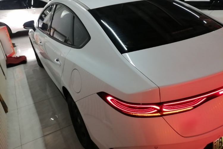 Used BYD Qin PLUS 2025 DM-i Smart Drive 55KM Leading Model Rear Left 45 Deg