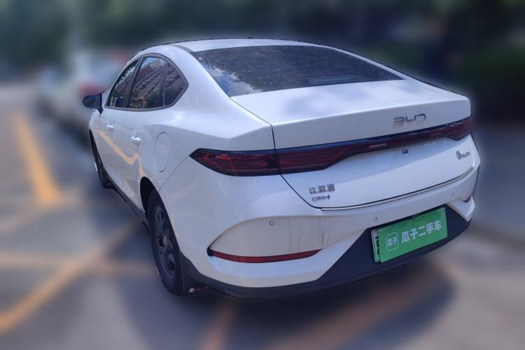 Used BYD Qin PLUS 2025 DM-i Smart Drive 55KM Leading Model Rear Left 45 Deg