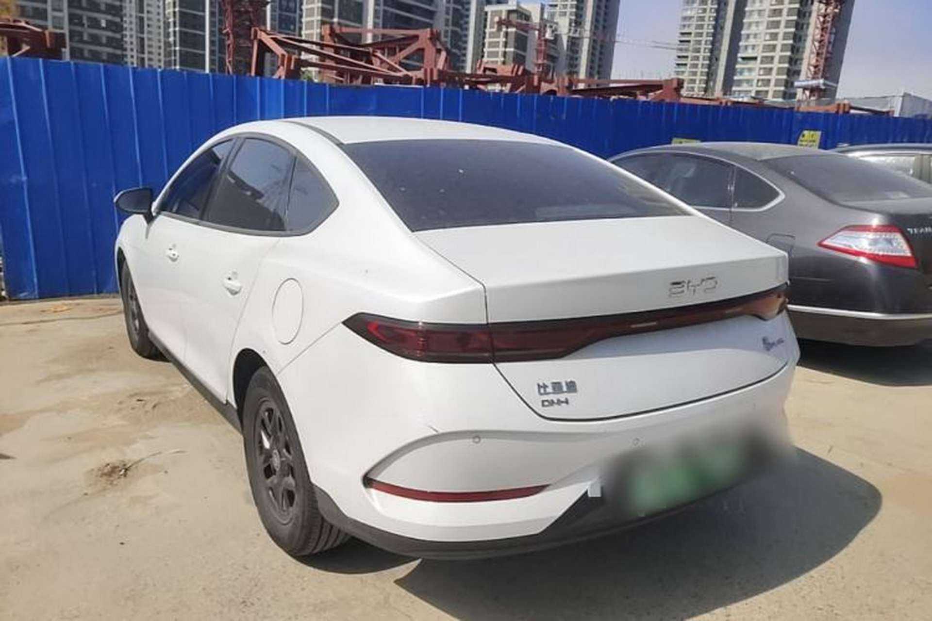 Used BYD Qin PLUS 2025 DM-i Smart Drive 55KM Leading Model Rear Left 45 Deg