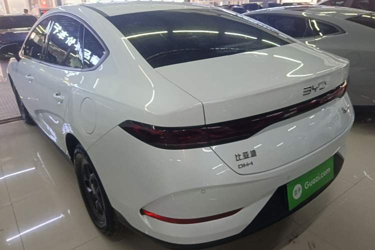 Used BYD Qin PLUS 2025 DM-i Smart Drive 55KM Leading Model Rear Left 45 Deg