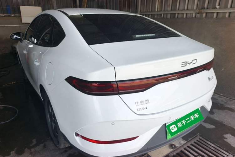 Used BYD Qin PLUS 2025 DM-i Smart Drive 55KM Leading Model Rear Left 45 Deg
