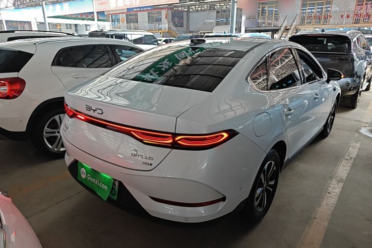 Used BYD Qin PLUS 2025 DM-i Smart Drive 120KM Superior Model Rear Right 45 Deg