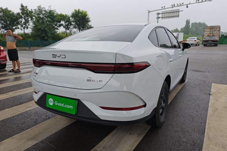 Used BYD Qin PLUS 2025 DM-i Smart Drive 55KM Leading Model Rear Right 45 Deg