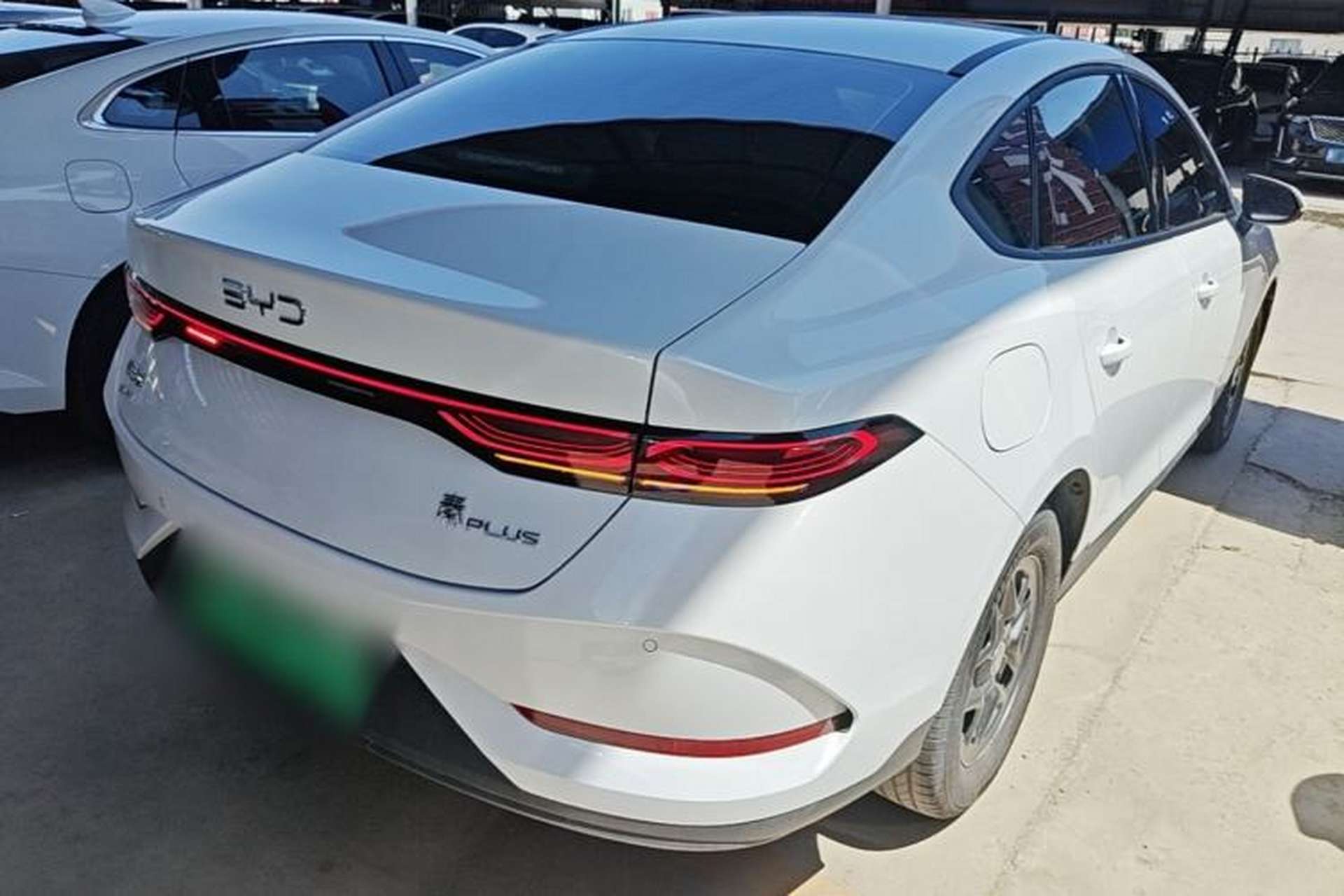Used BYD Qin PLUS 2025 DM-i Smart Drive 55KM Leading Model Rear Right 45 Deg