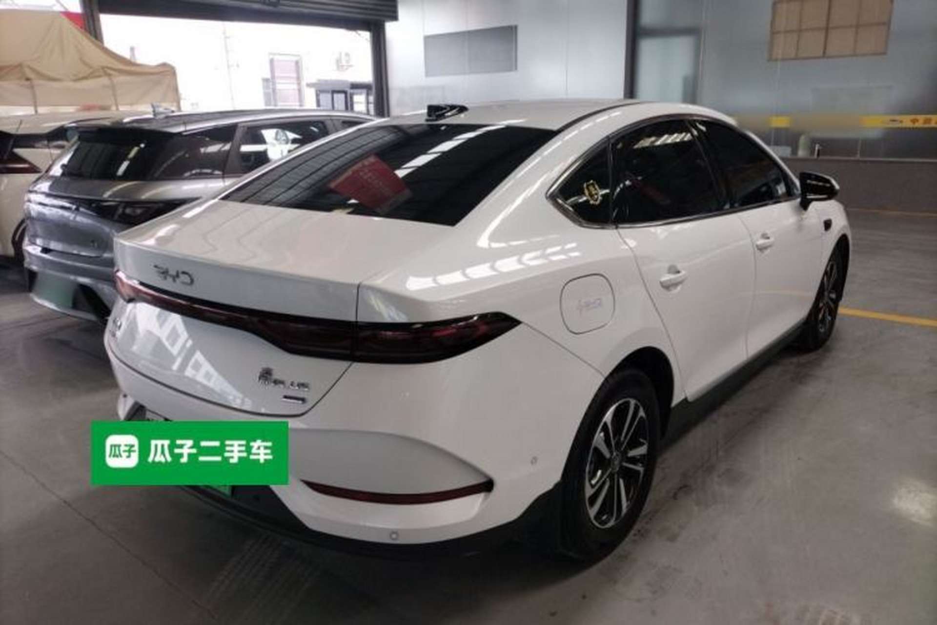 Used BYD Qin PLUS 2025 DM-i Smart Drive 55KM Beyond Model Rear Right 45 Deg
