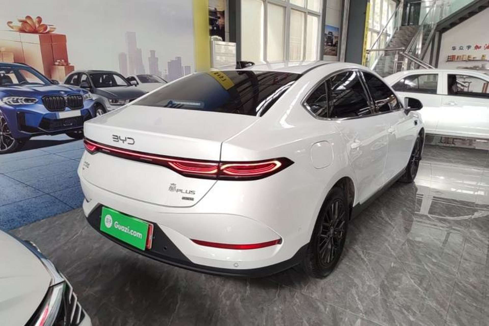 Used BYD Qin PLUS 2025 EV Smart Drive Edition 510KM Leading Model Rear Right 45 Deg