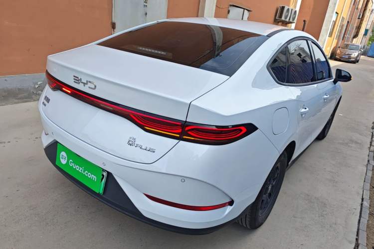 Used BYD Qin PLUS 2025 DM-i Smart Drive 55KM Leading Model Rear Right 45 Deg