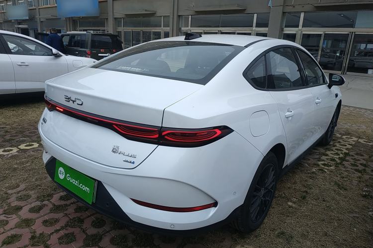 Used BYD Qin PLUS 2025 EV Smart Drive Edition 420KM Leading Model Rear Right 45 Deg