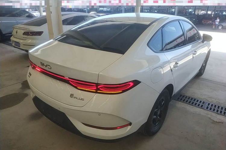 Used BYD Qin PLUS 2025 DM-i Smart Drive 55KM Leading Model Rear Right 45 Deg