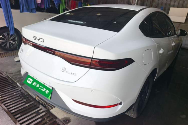 Used BYD Qin PLUS 2025 DM-i Smart Drive 55KM Leading Model Rear Right 45 Deg