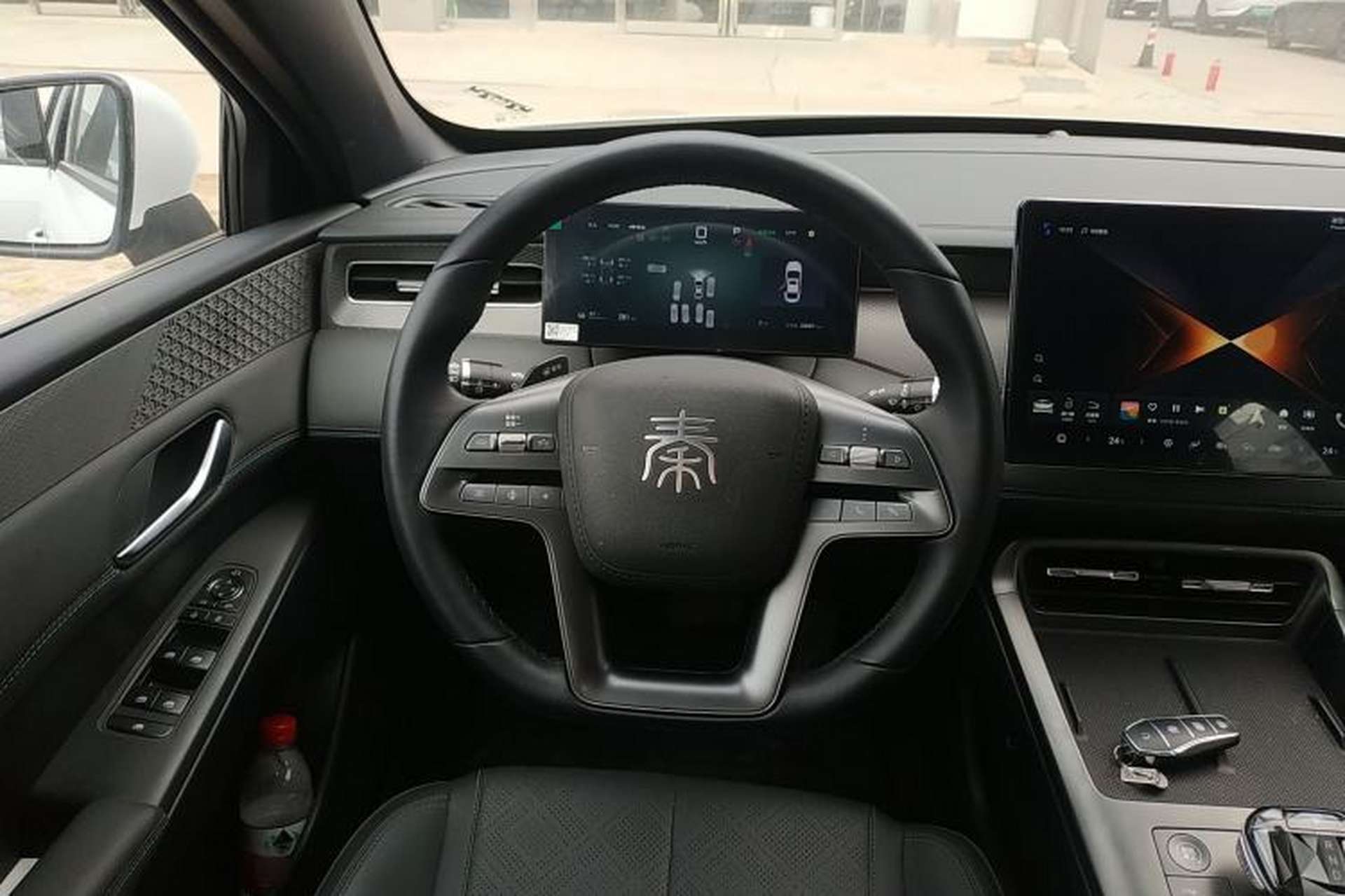 Used BYD Qin PLUS 2025 EV Smart Drive Edition 420KM Leading Model Steering Wheel