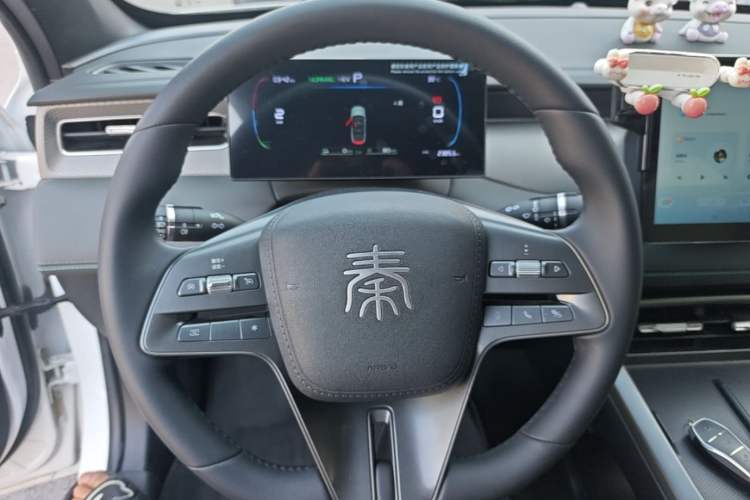 Used BYD Qin PLUS 2025 DM-i Smart Drive 55KM Leading Model Steering Wheel
