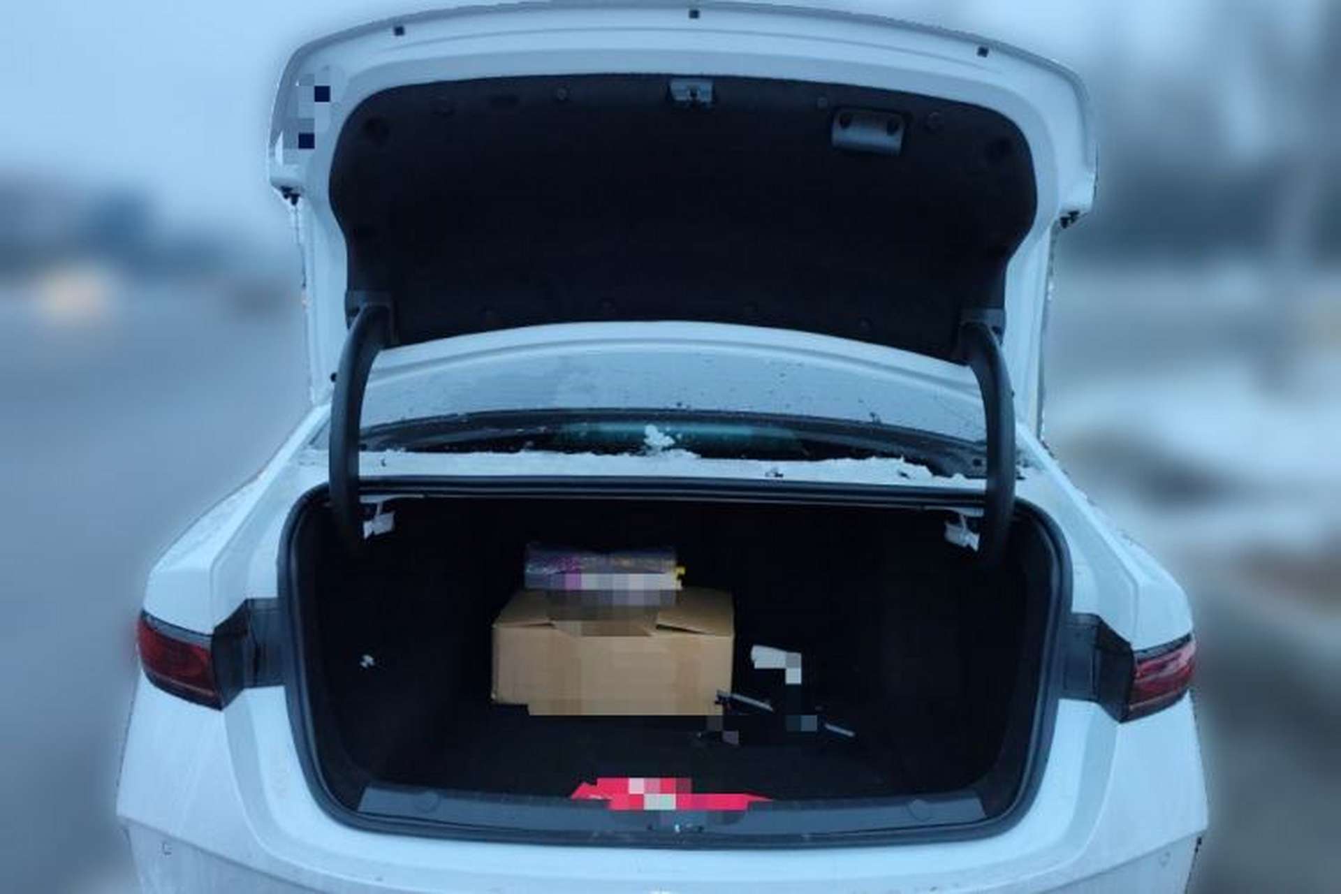 Used BYD Qin PLUS 2025 DM-i Smart Drive 55KM Leading Model Trunk