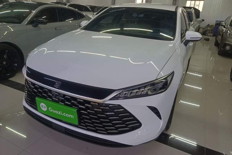 Used BYD Qin PLUS 2025 DM-i Smart Drive 55KM Leading Model Guazi used car, China used car export, Used car for sale, Used cars, Cheapest cars for sale