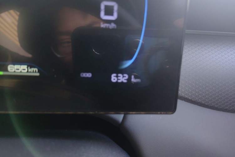Used BYD Qin PLUS 2026 DM-i 210KM Progressive Model Odometer Close Up