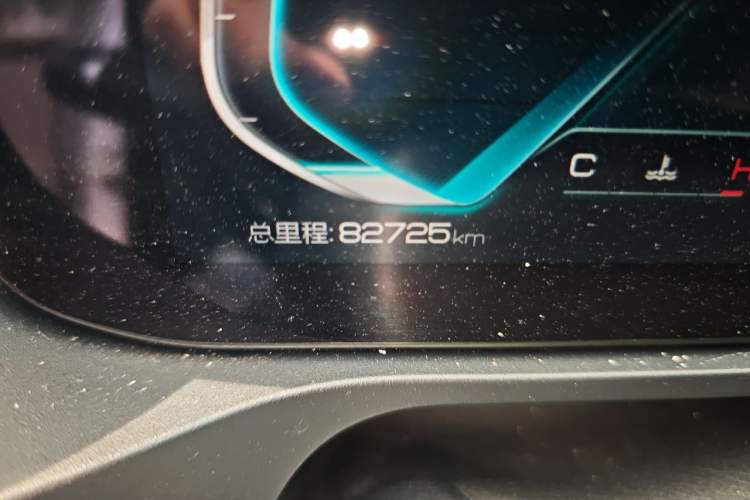 Used BYD Qin Pro 2018 1.5TI Automatic Smart Connect Luxe Model Odometer Close Up